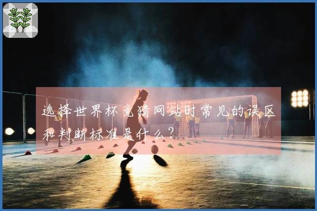 选择世界杯竞猜网站时常见的误区和判断标准是什么？