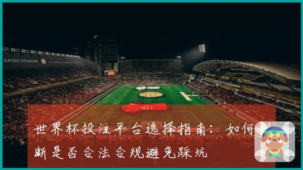 世界杯投注平台选择指南：如何判断是否合法合规避免踩坑